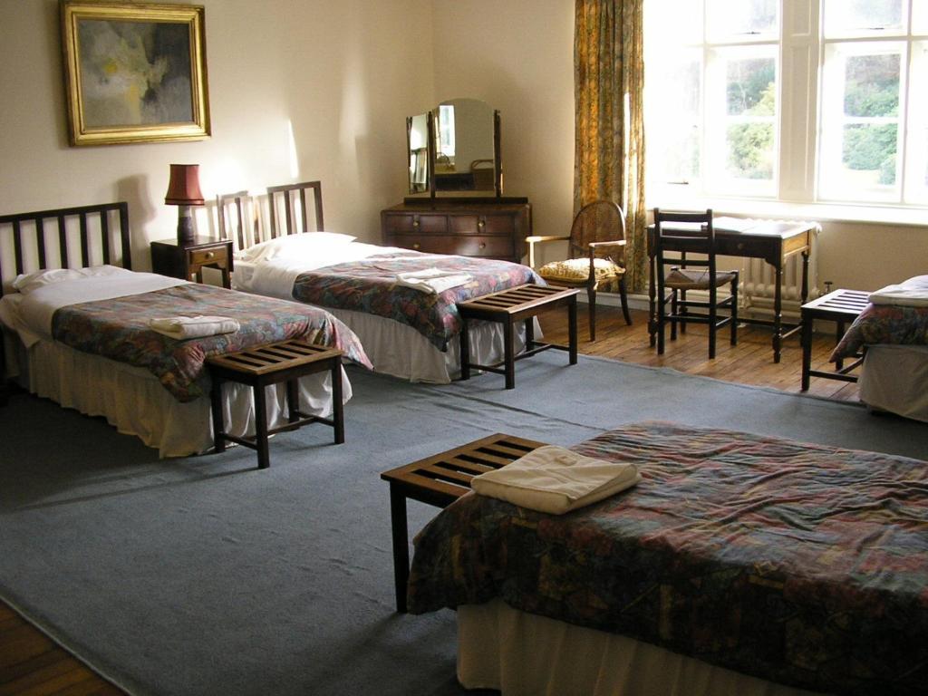 Gregynog Hall Konuk evi Tregynon Oda fotoğraf